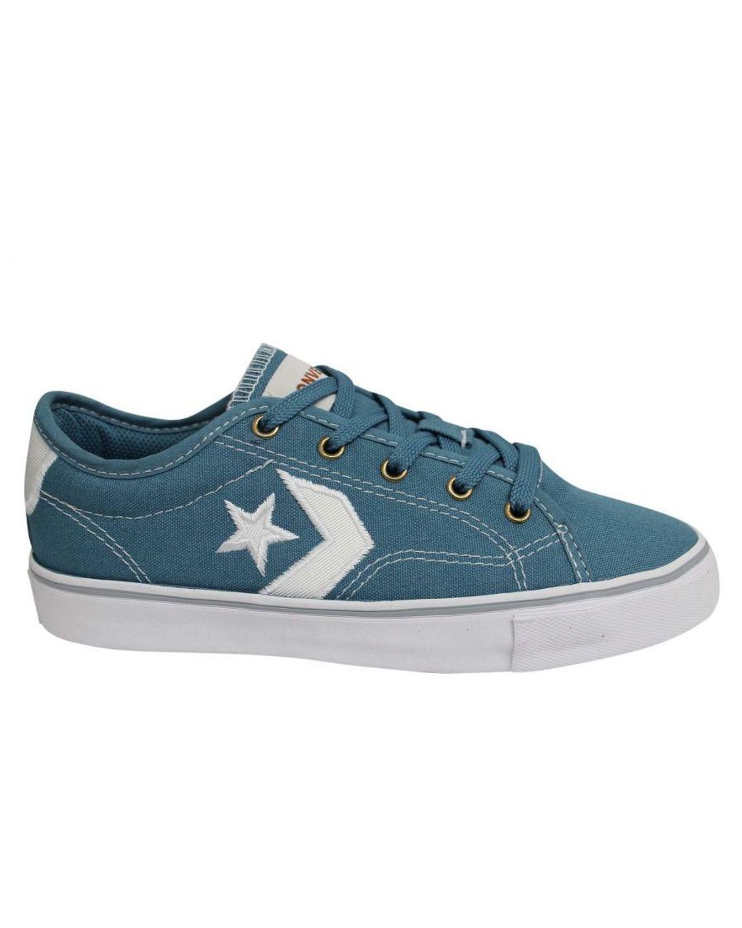 Converse Star Replay Ox Blue Textile Low Lace Up Trainers 565251c | Lyst UK