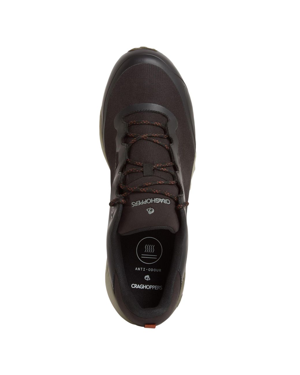 Craghoppers Black Adult Adflex Low 2 Trainers /Smoked Bronze)