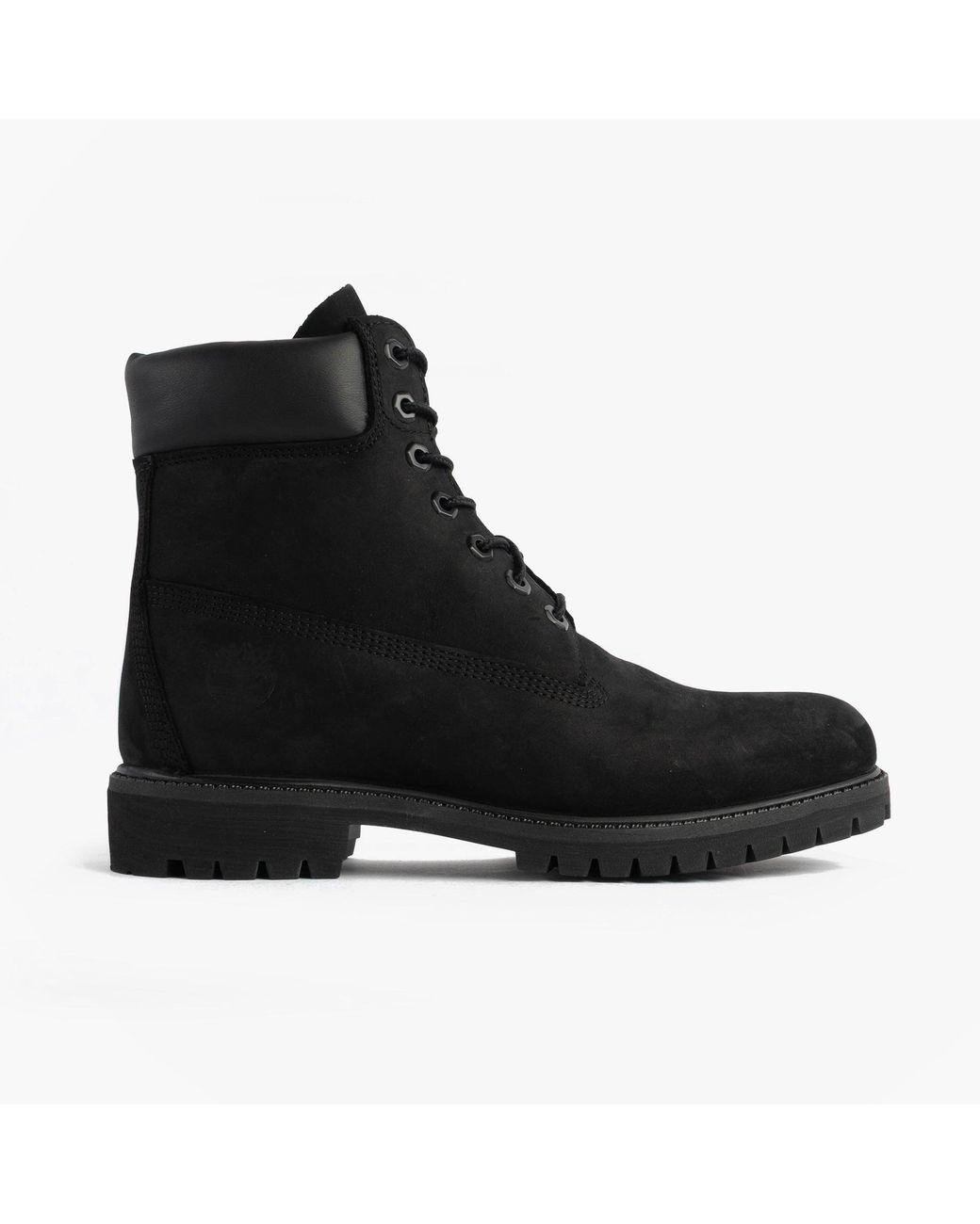 Timberland Black Premium 6 Inch Boots Leather for men