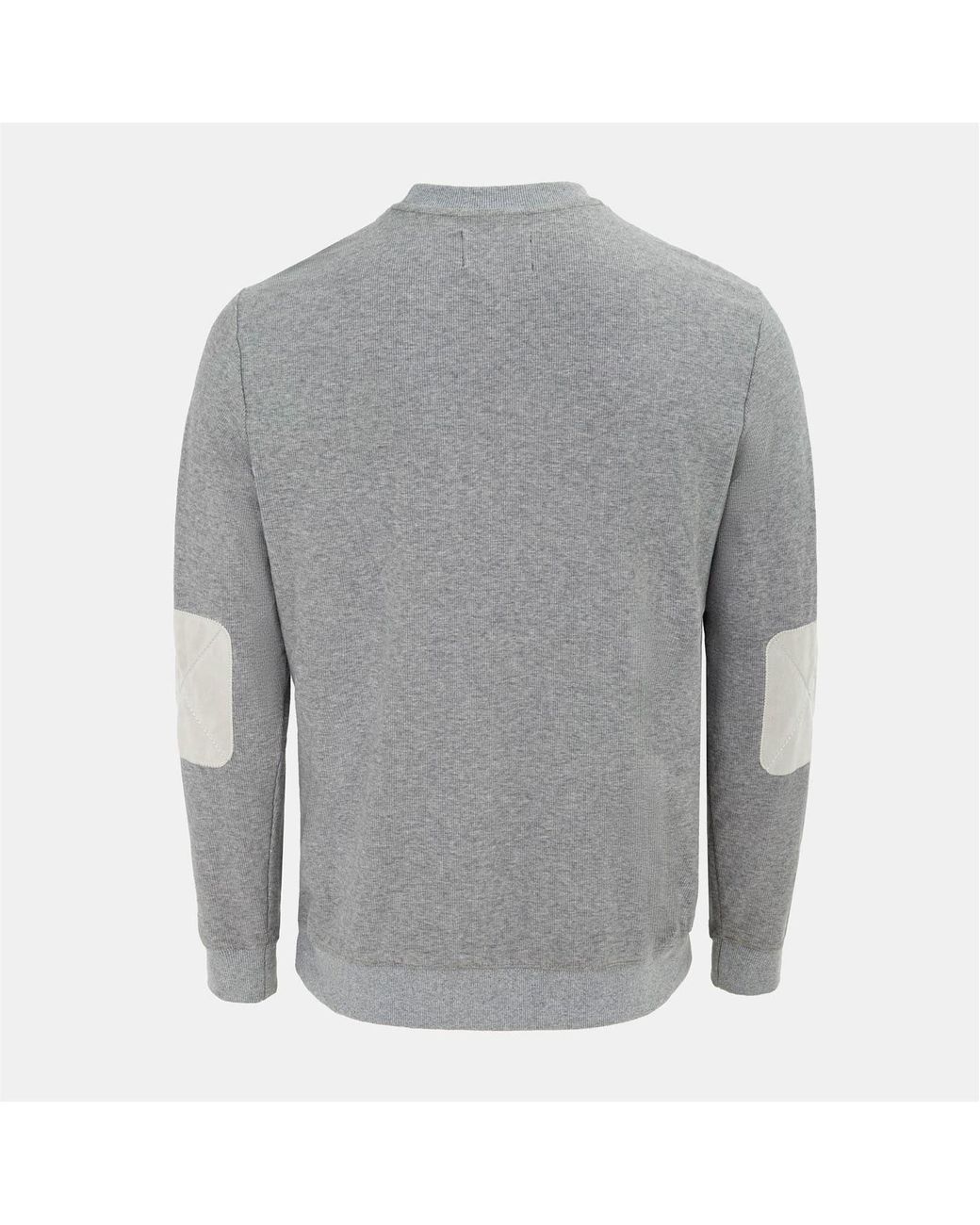 Howick Gray Crew Neck Jumper for men