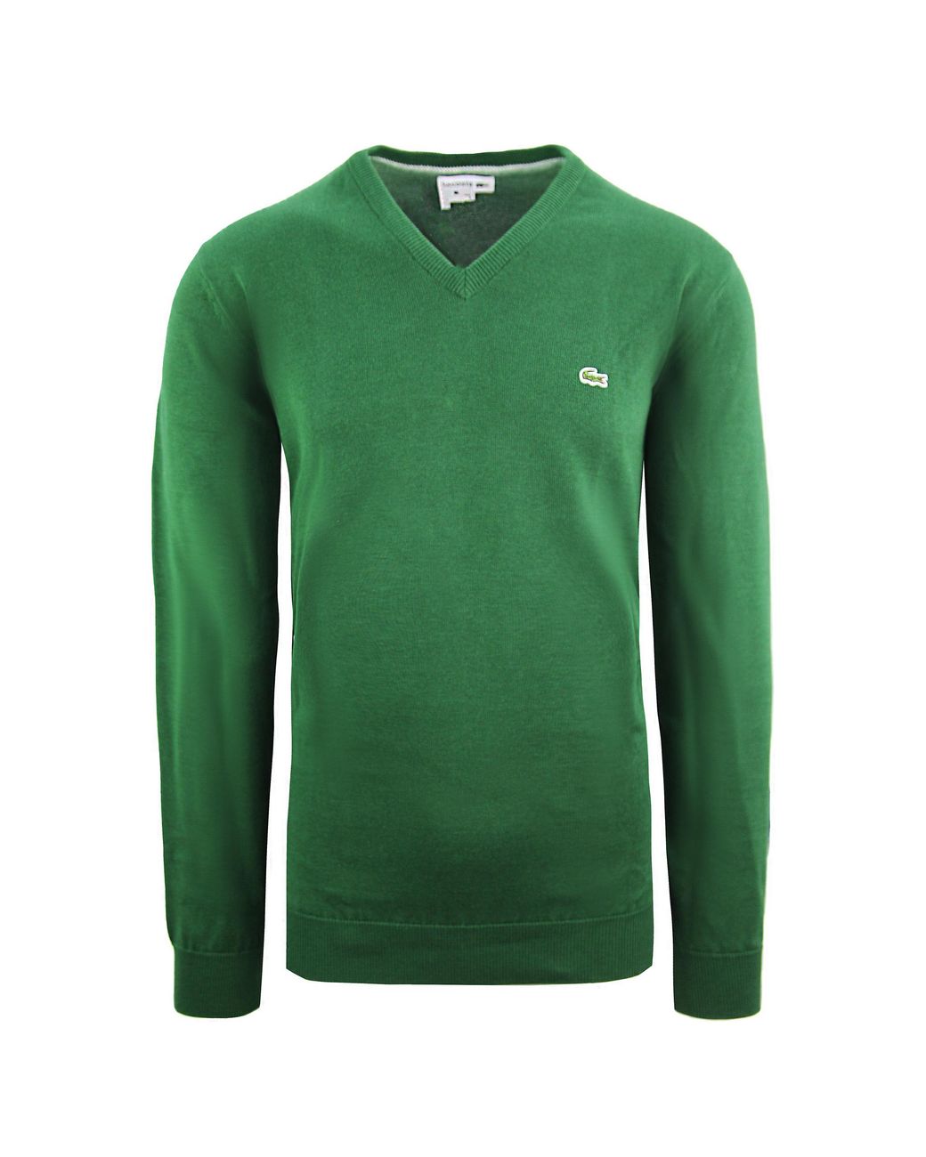 Lacoste Green Cotton Sweater for men