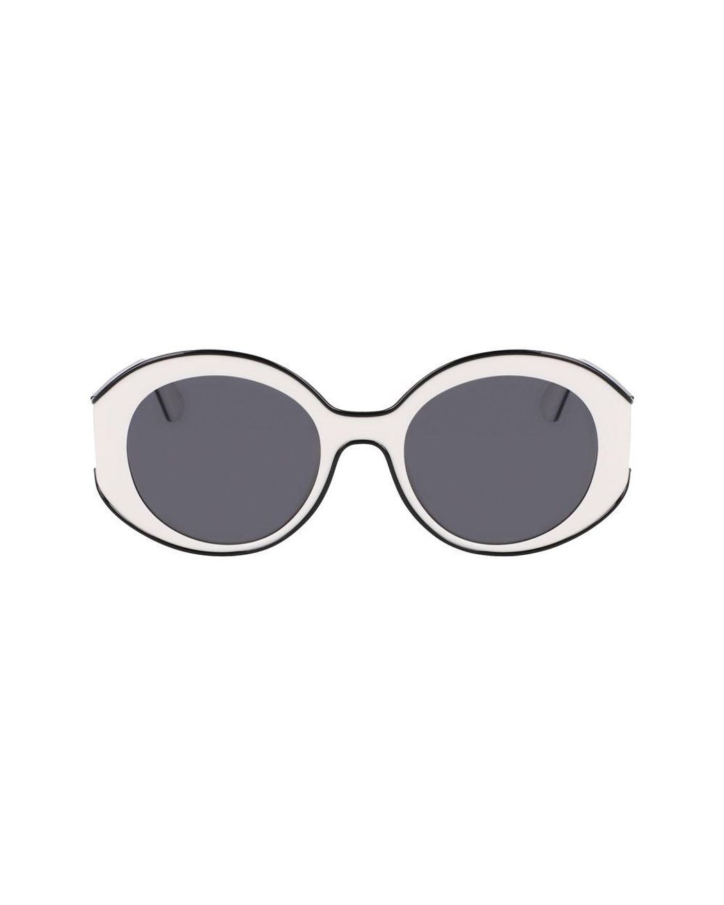 Longchamp Metallic Beige Injected Sunglasses