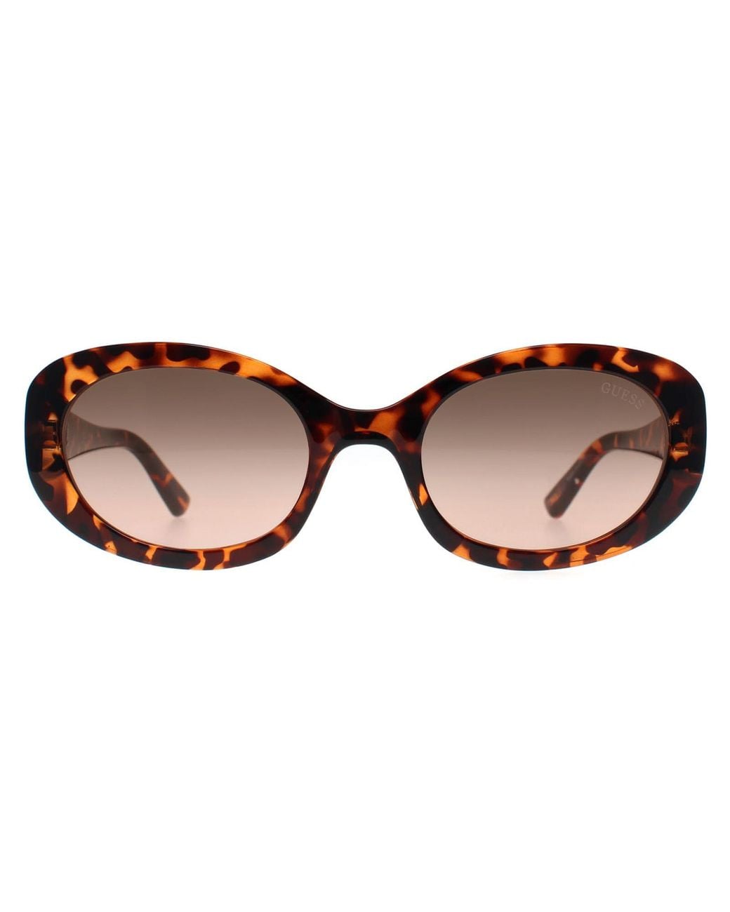 Guess Brown Oval Dark Havana Gradient Gf6150