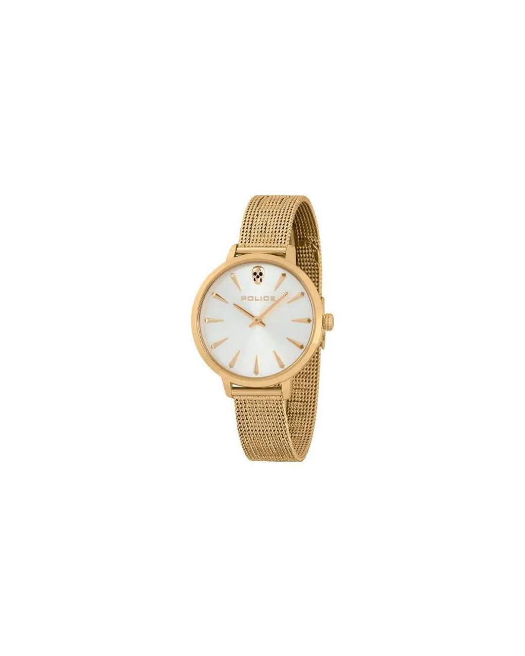 Police White Pl16035Msg.22Mm Ladies Watch