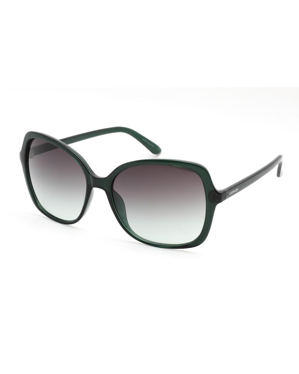 Calvin Klein Green Sunglasses 57/16/140 Mm Plastic