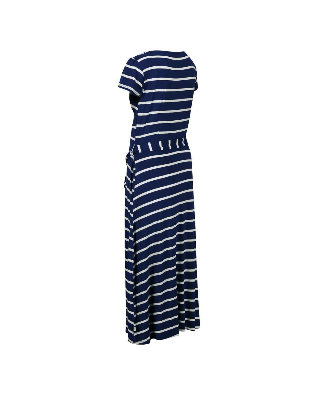 Regatta Blue Maisyn V-Neck Maxi T-Shirt Dress