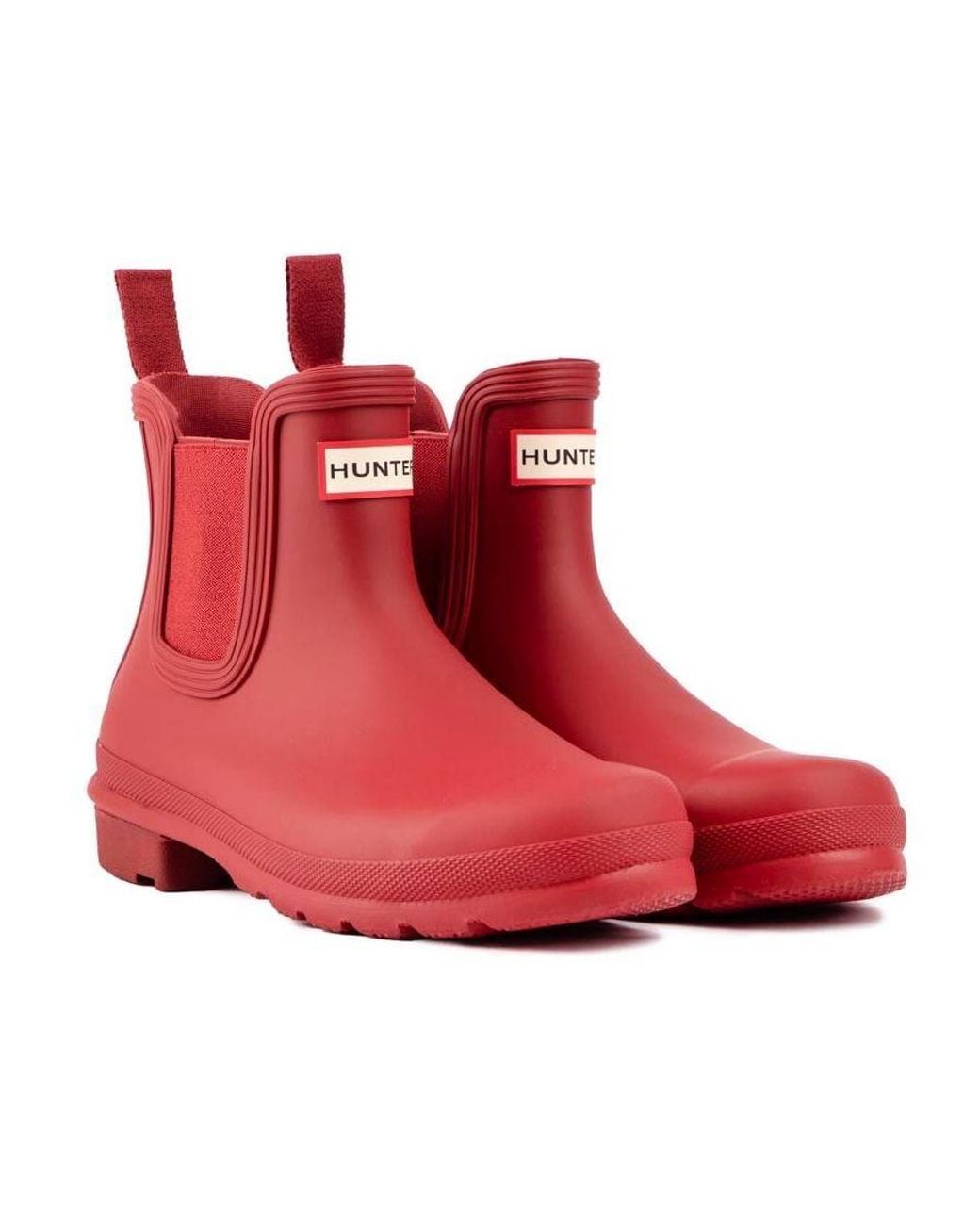 Hunter Red Original Chelsea Boots