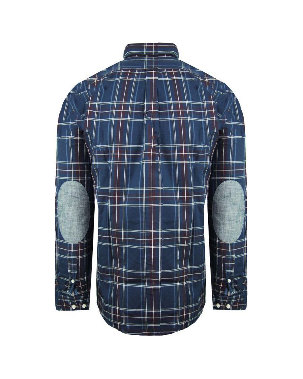 Eden Park Blue Regular Oxford Shirt for men