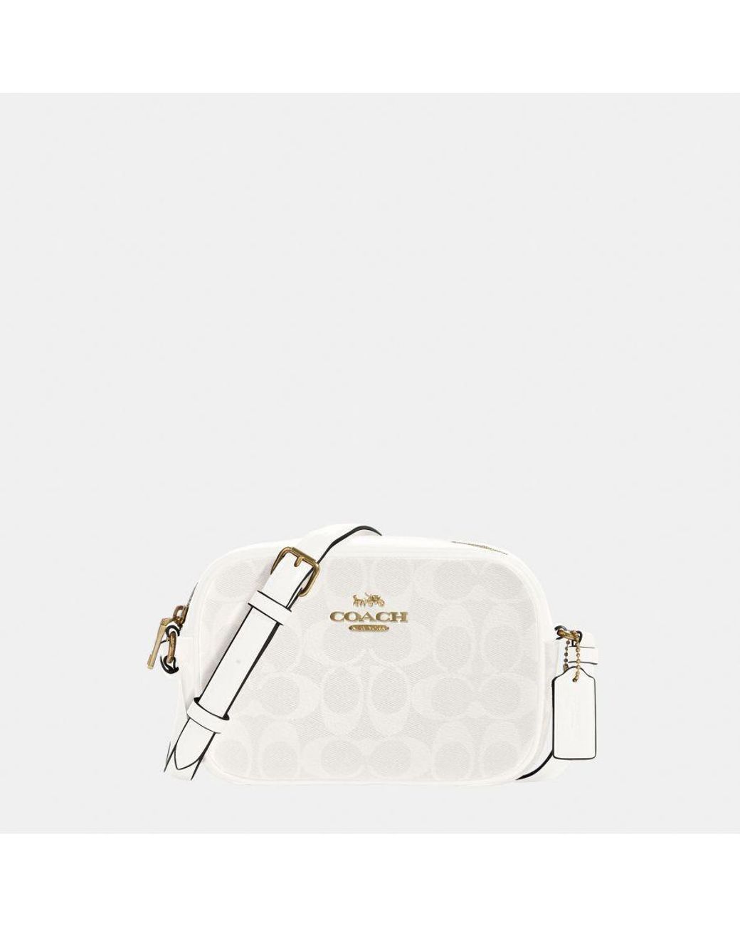 COACH Signature Pvc Mini Jamie Camera Bag in White Lyst UK
