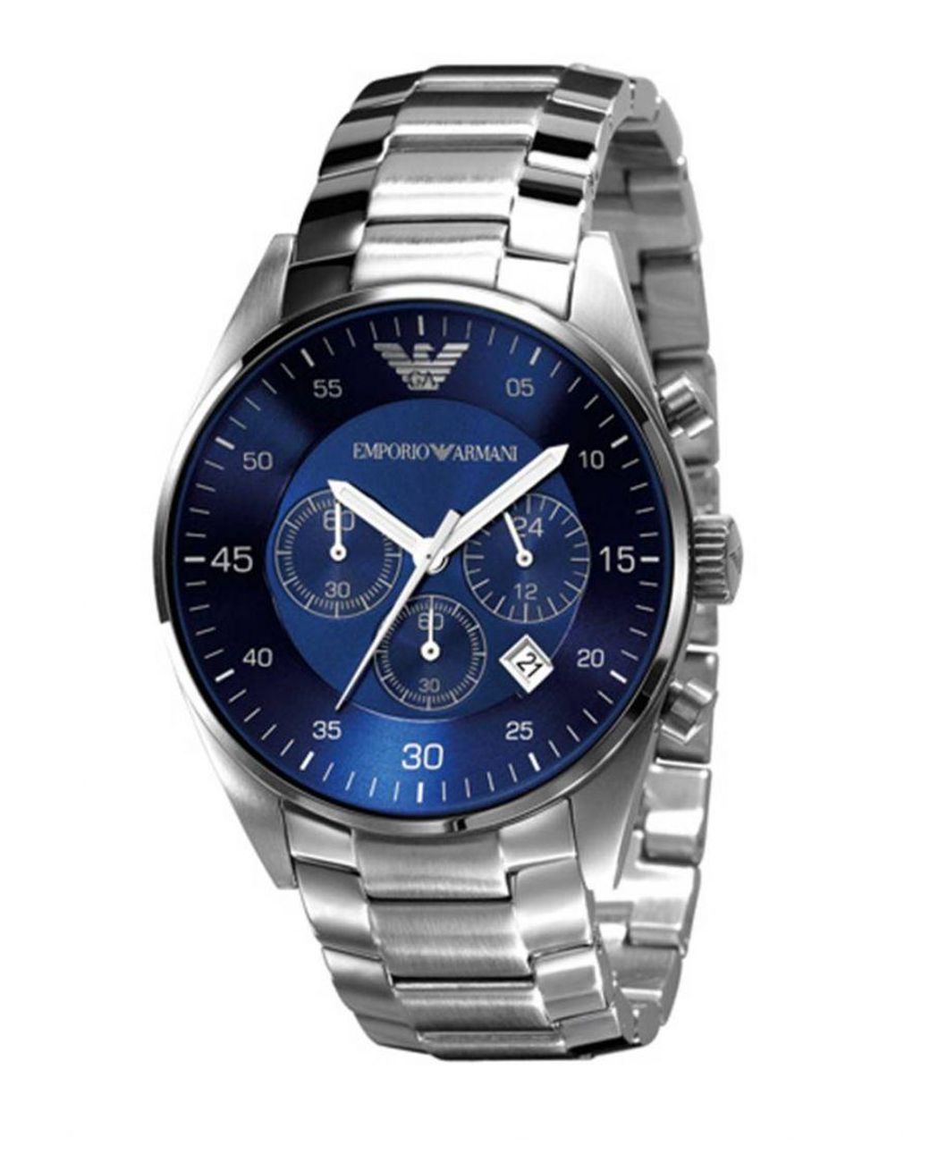 Emporio Armani Blue Chronograph Watch Ar5860 for men