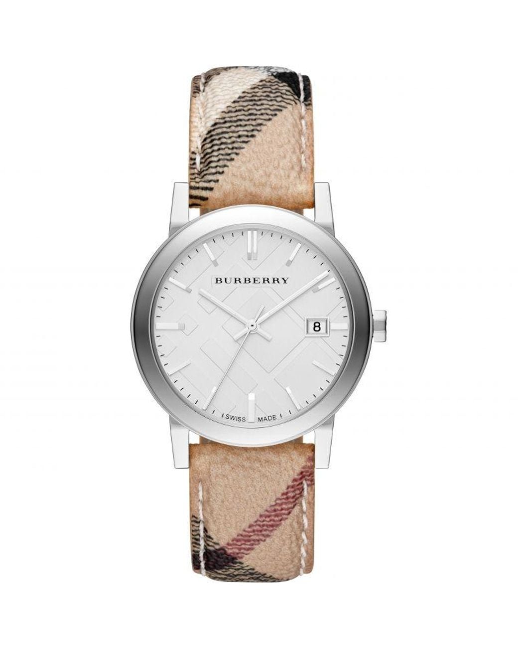 Burberry Gray Ladies Bu9025 Watch