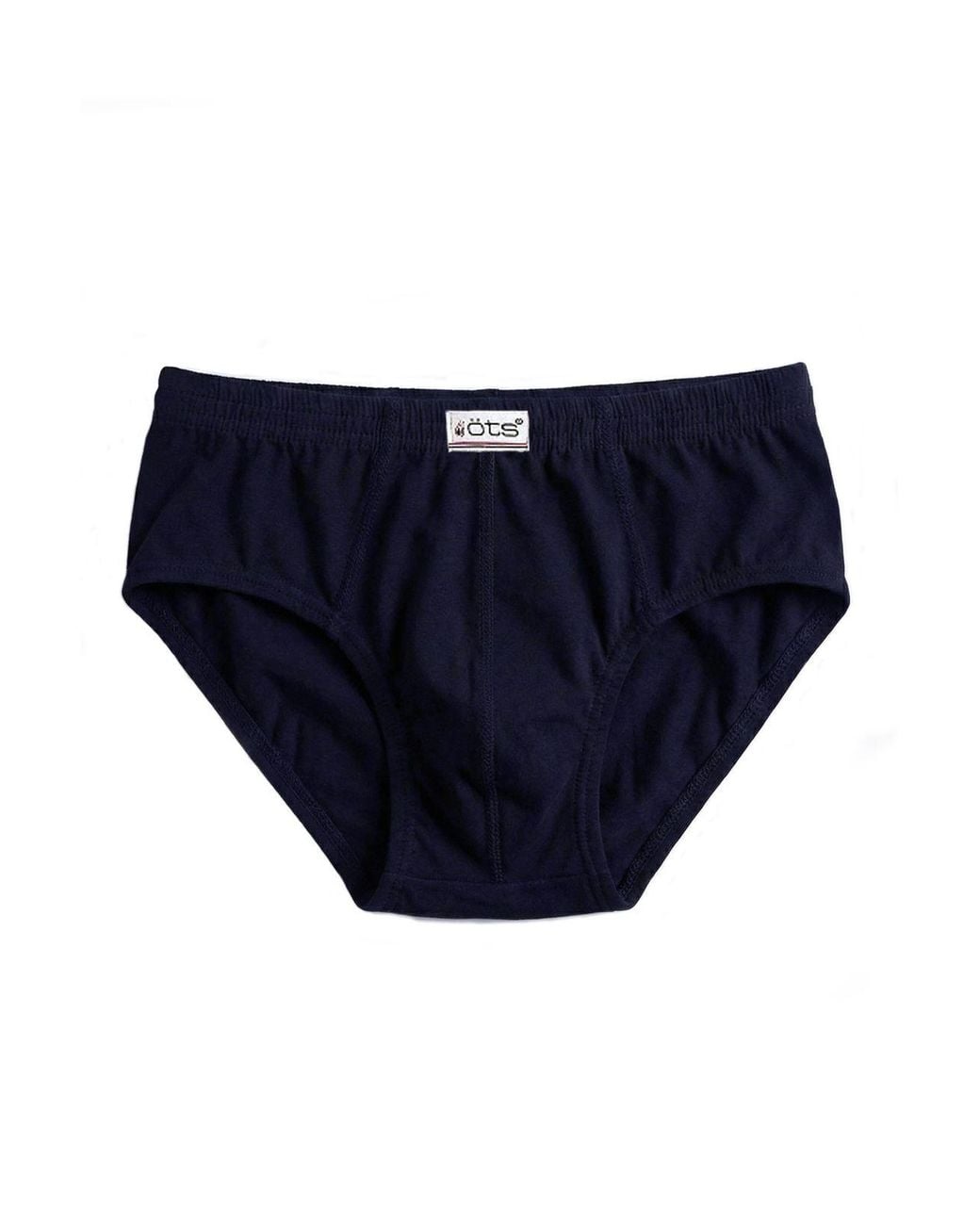 Öts Blue Cotton Briefs for men