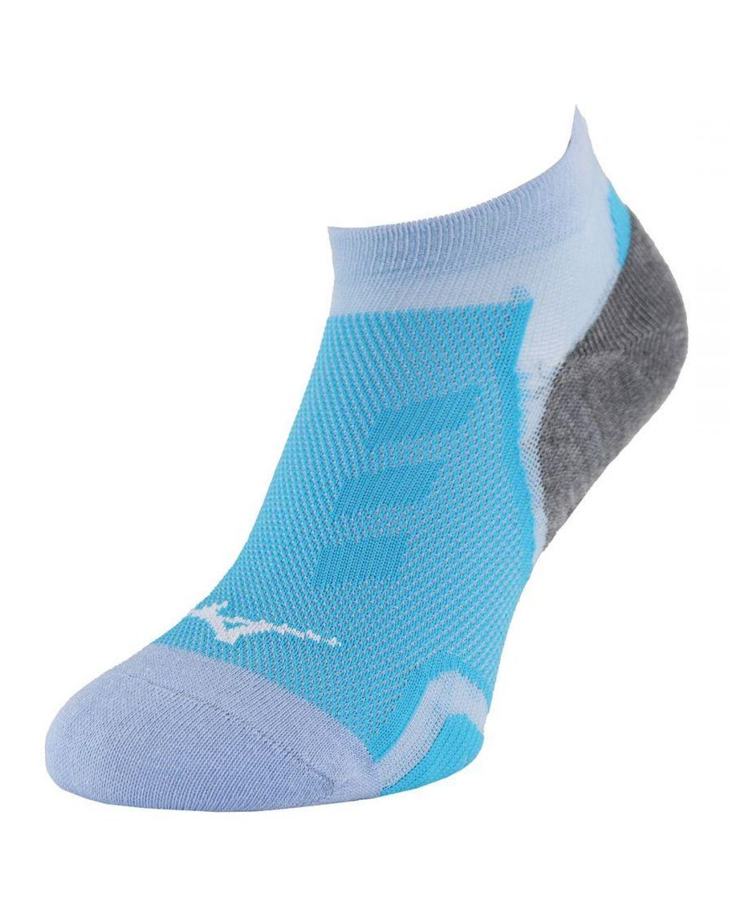 Mizuno Blue Drylite Race Low Running Socks for men