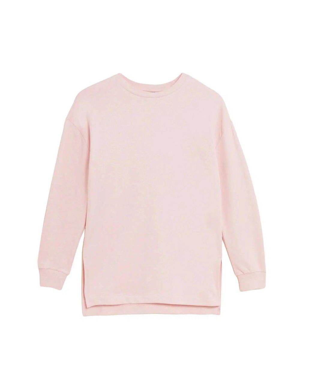 Secret Label Pink Plain Cotton Rich Sweatshirt