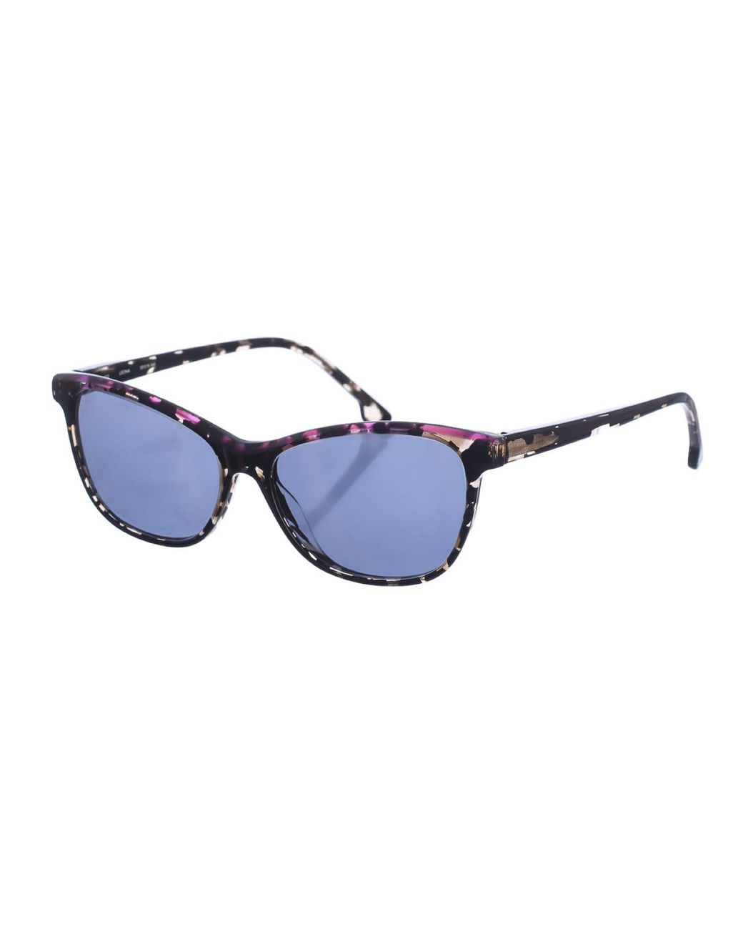 Zen Blue Acetate Sunglasses With Cat-Eyes Shape Z496