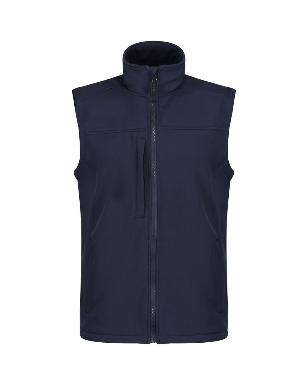 Regatta Blue Flux Softshell Bodywarmer Sleeveless Jacket Water Repellent And Wind Resistant for men
