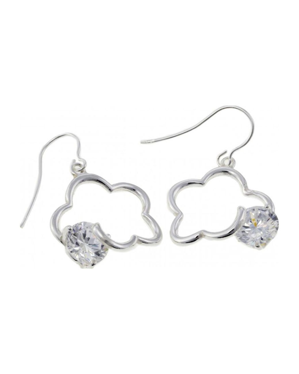 Cristian Lay White 546440 Ladies Earrings Sterling