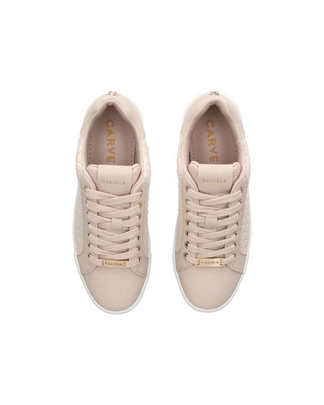 Carvela Kurt Geiger Natural Daze Weave Sneakers