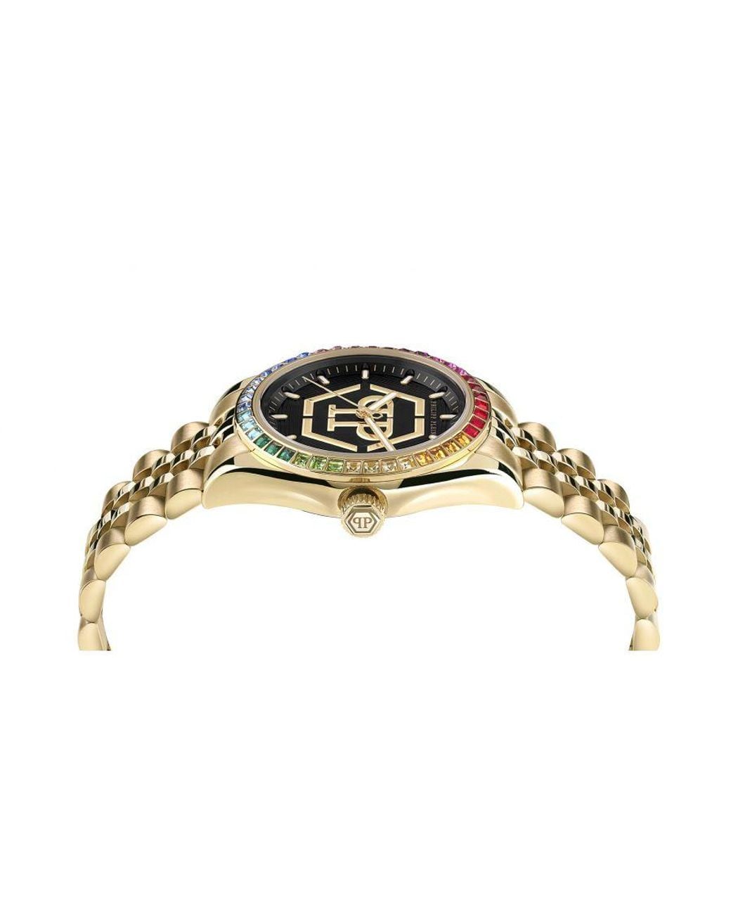 Philipp Plein Metallic Date Superlative Watch Pw2Ba0623 Stainless Steel (Archived)