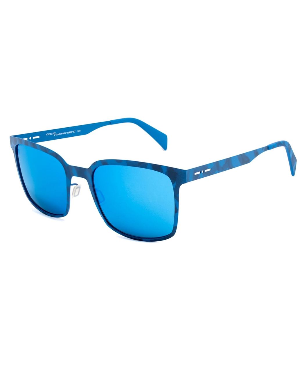 Italia Independent Blue Sunglasses 55/20/145 Mm Metal for men