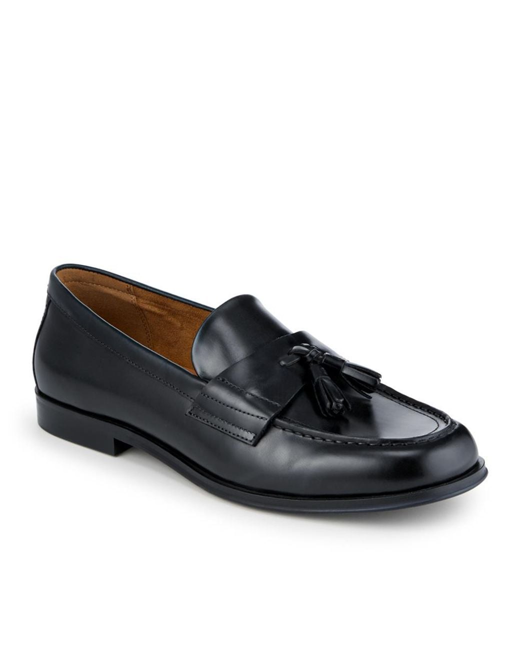Jones Bootmaker Blue Rayleigh Leather Slip On Loafers for men