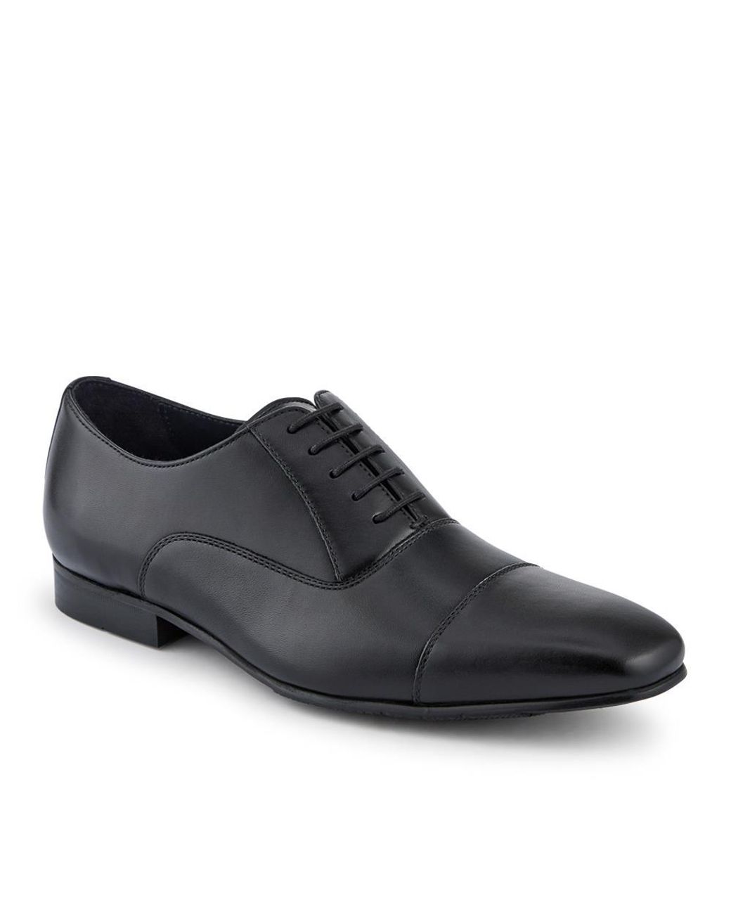 Jones Bootmaker Black Montreal Smart Leather Shoes for men