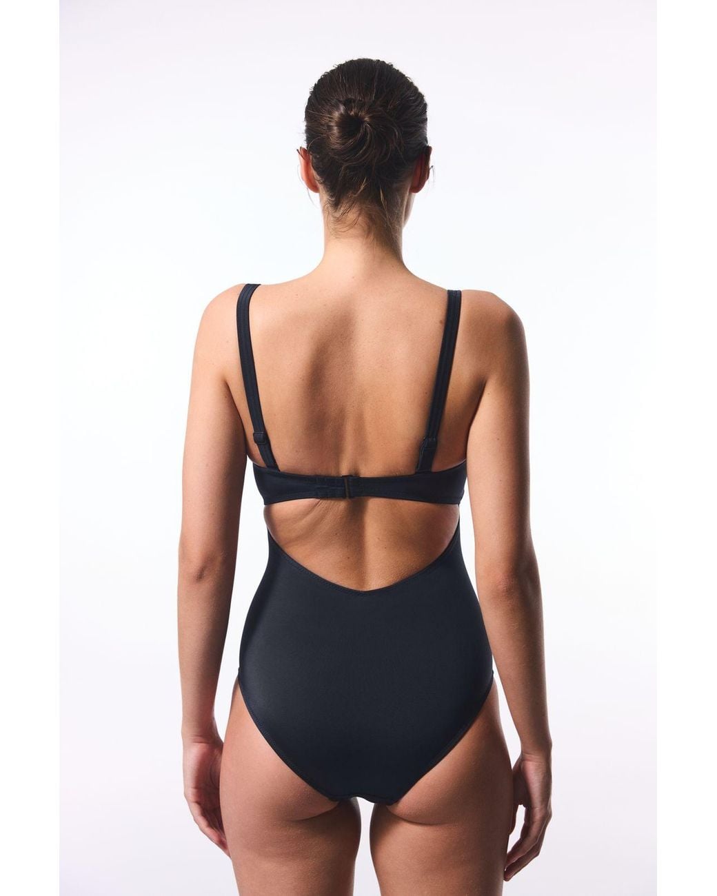 Penti Black Basic New Lotus Corset Swimsuit
