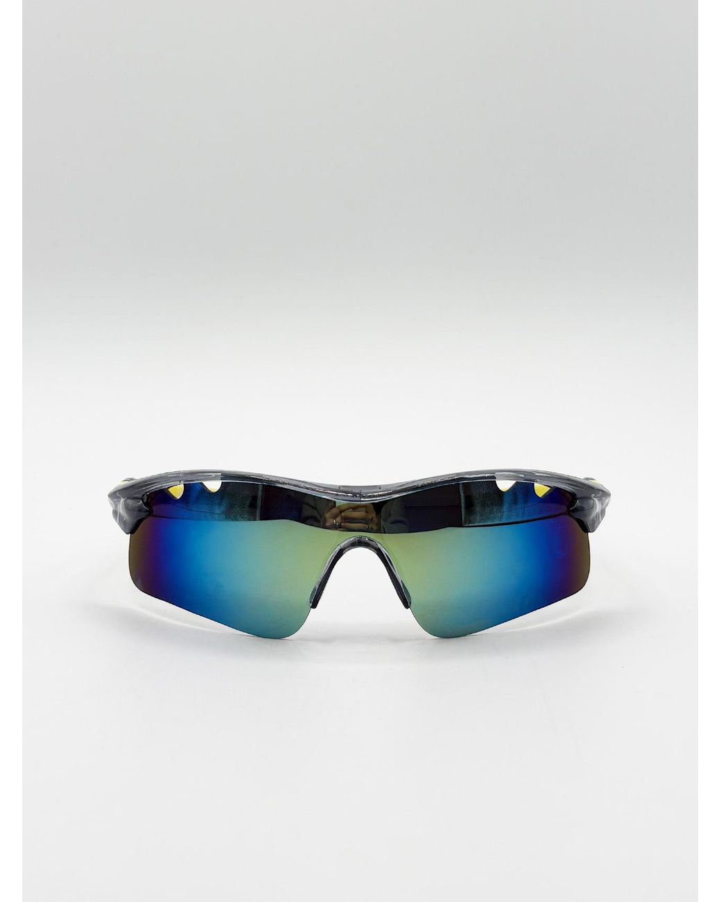 SVNX Blue Outdoor Sports Racer Sunglasses