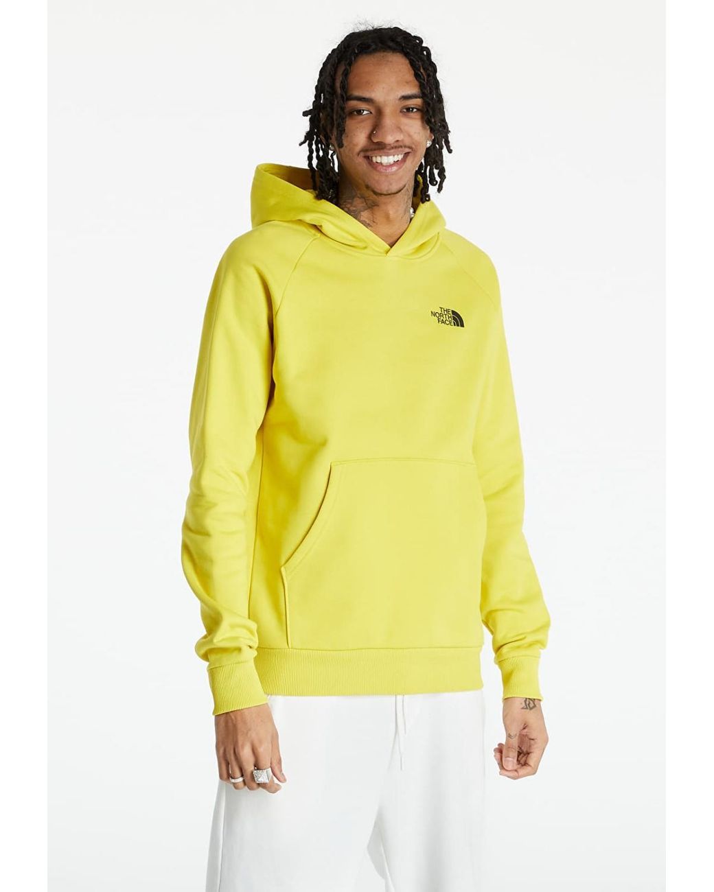 The North Face Yellow Reglan Box Hoodie for men