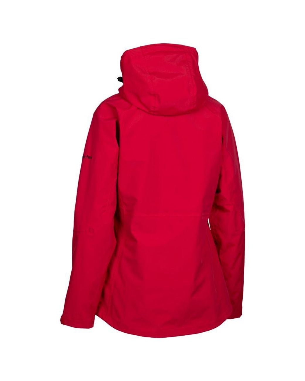 Trespass Red Ladies Tilbury Tp75 Waterproof Jacket