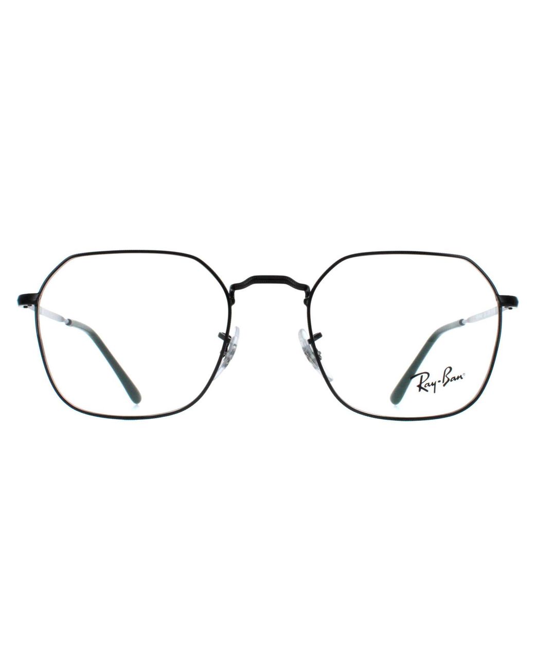 Ray-Ban Brown Square Rx3694V Jim Metal