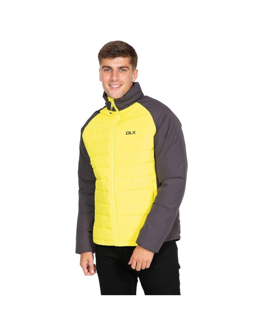 Trespass Yellow Benko Dlx Padded Warm Water Repellent Jacket for men