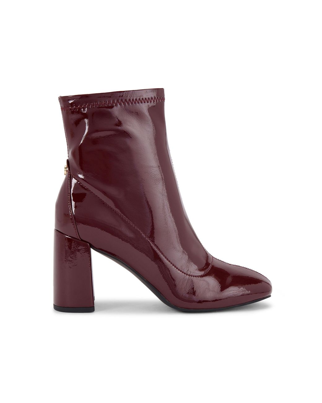 Carvela Kurt Geiger Purple Willow Patent Ankle Boots