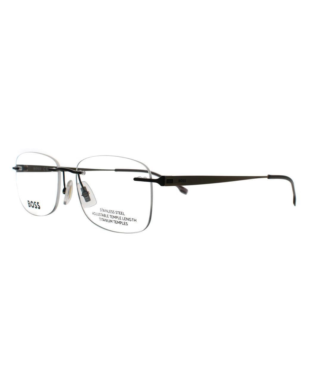 Boss Metallic Rimless 1424 Metal for men