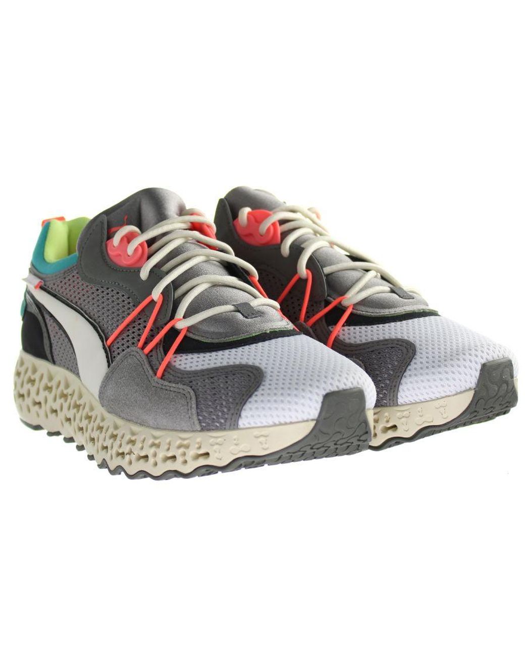 PUMA Multicolor Calibrate Restored Lace Up Trainers for men