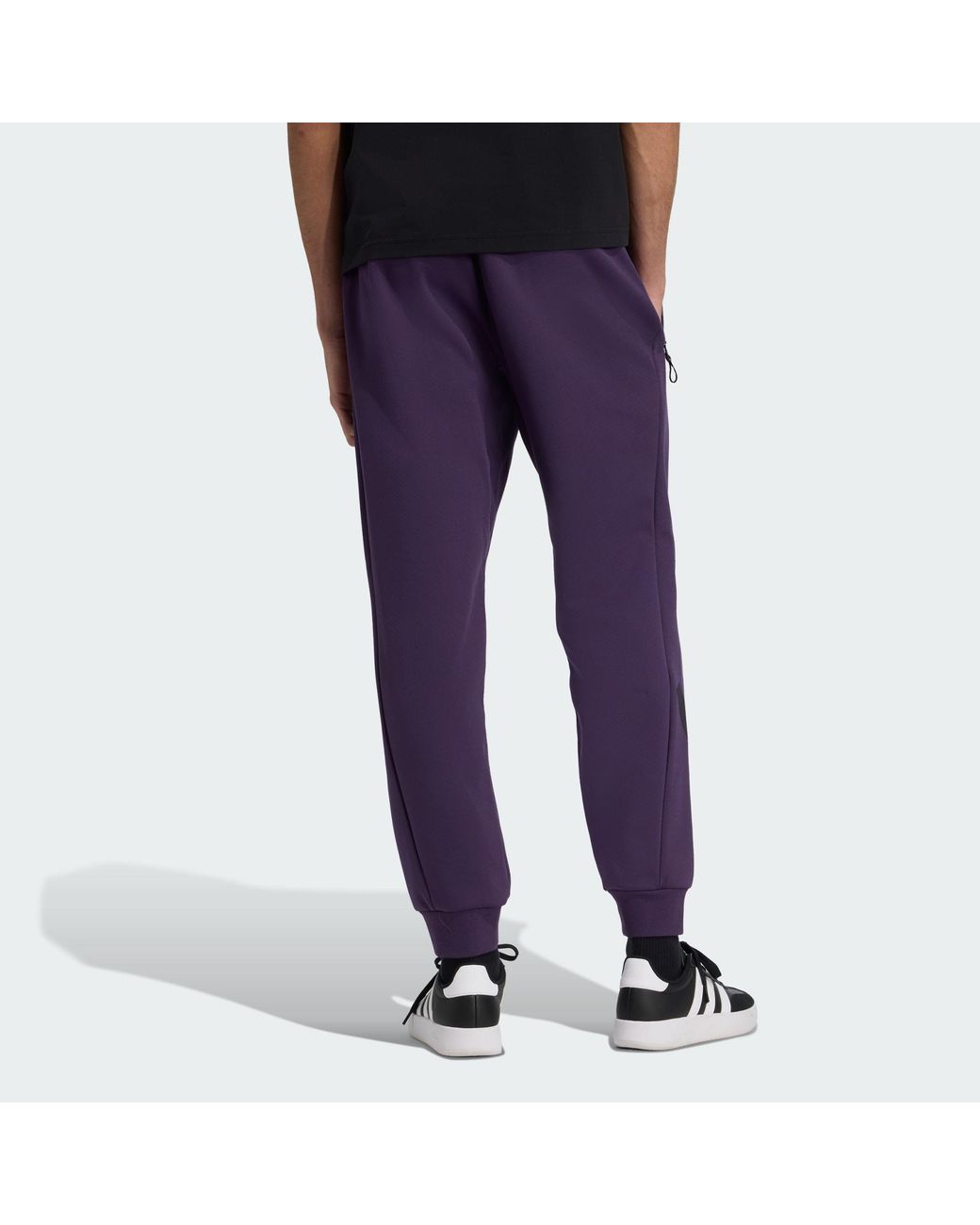Adidas Purple Z.N.E. Pants for men