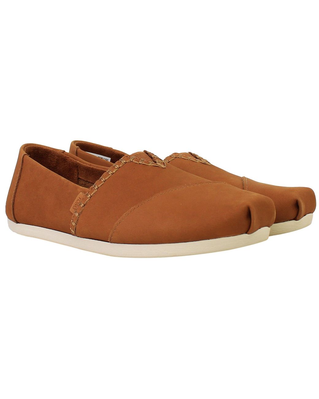 TOMS Brown Alpargata Plimsolls