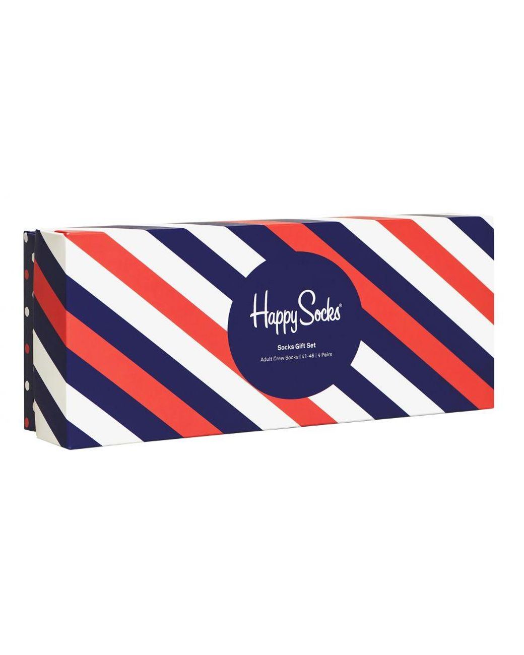 Happy Socks Red Sokken Classic 4-Pack Gift Box Cotton