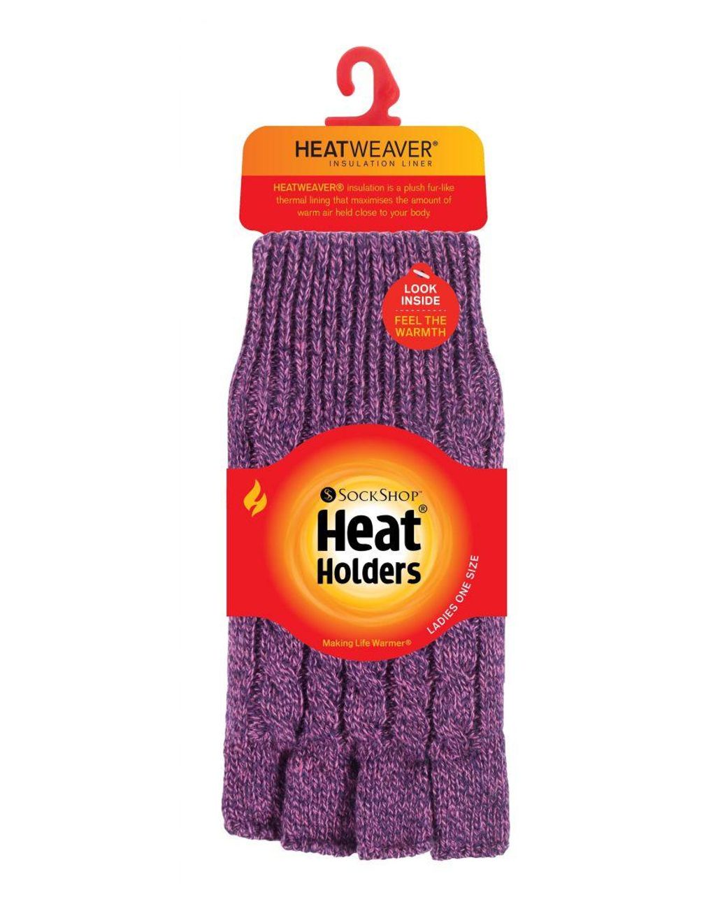 Heat Holders Purple Heat Holders Womens