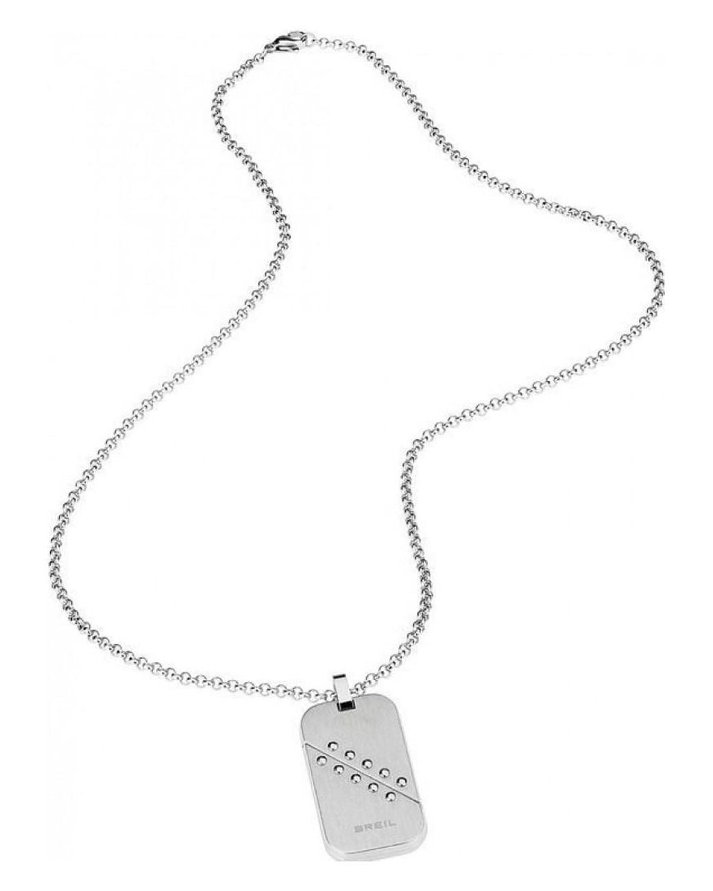 Breil White Tj1823 Necklace for men
