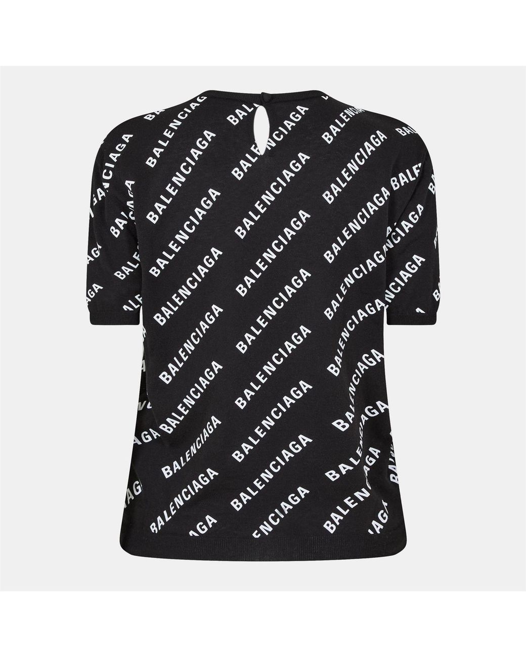 Balenciaga Black Crew Neck Jumper