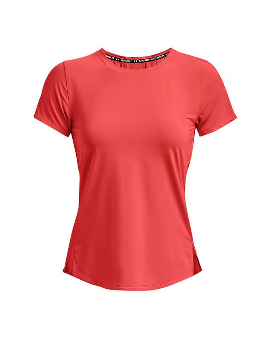 Under Armour Red Isochill Run Laser T-Shirt