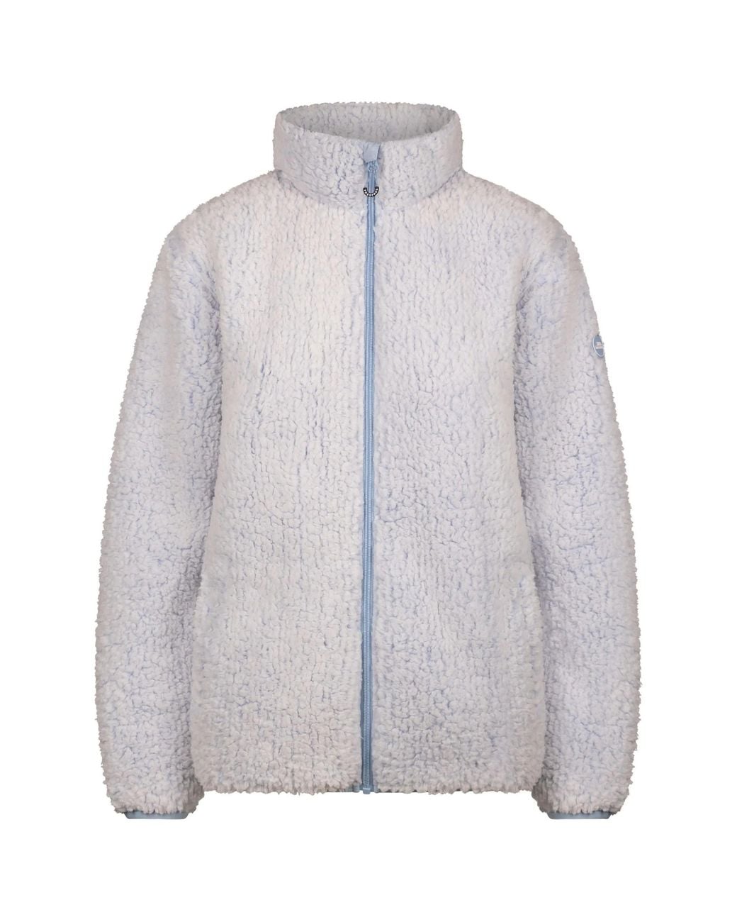 Trespass Gray Ladies Feathery Fleece Jacket Haze)