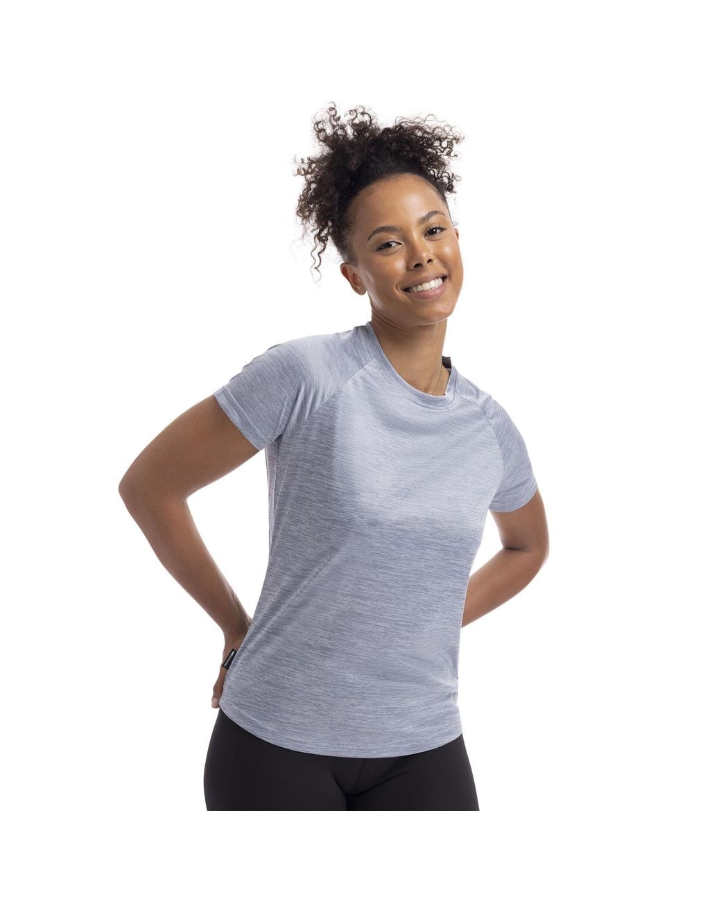 Trespass Blue Ladies Selinne Duo Skin Active Top Mist Marl)