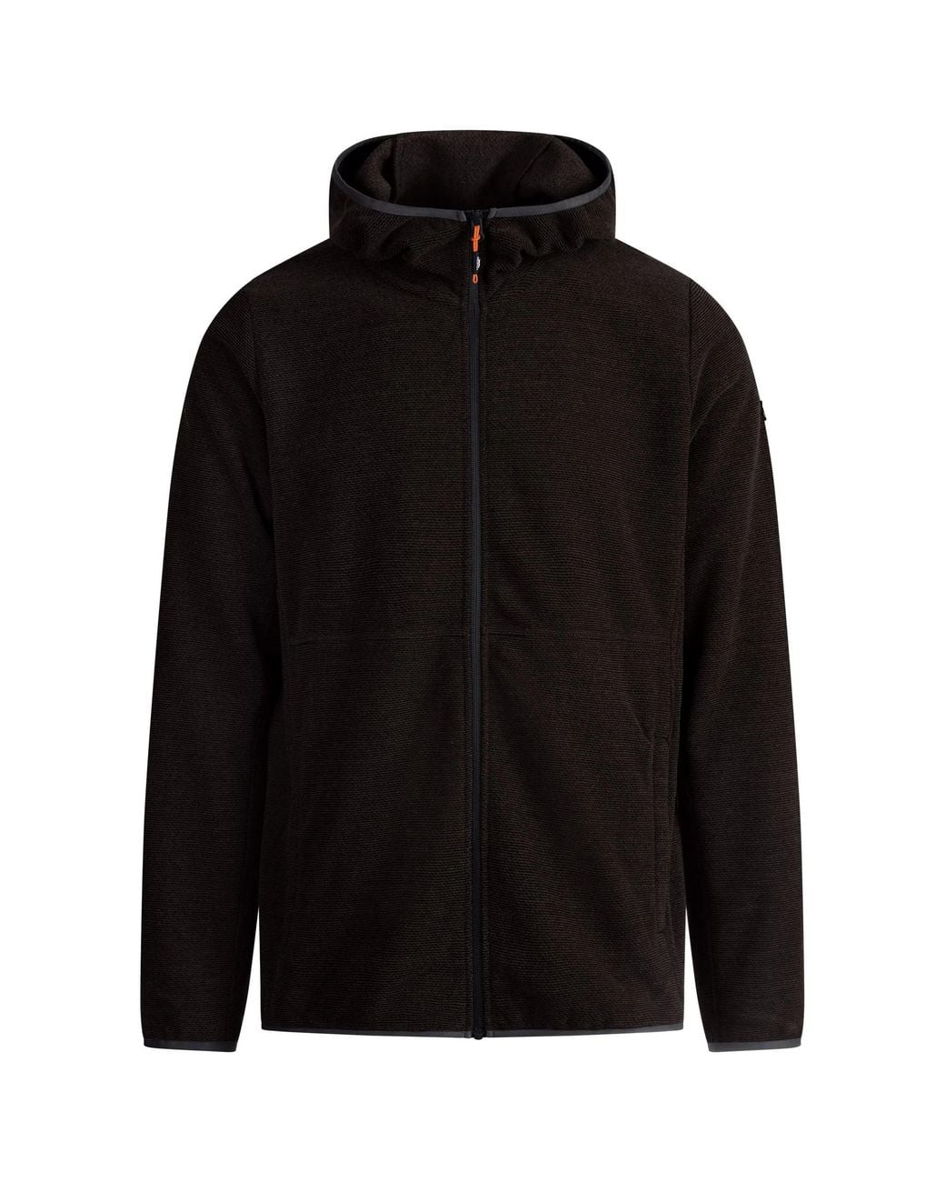 Trespass Black Brian At200 Full Zip Fleece Jacket for men