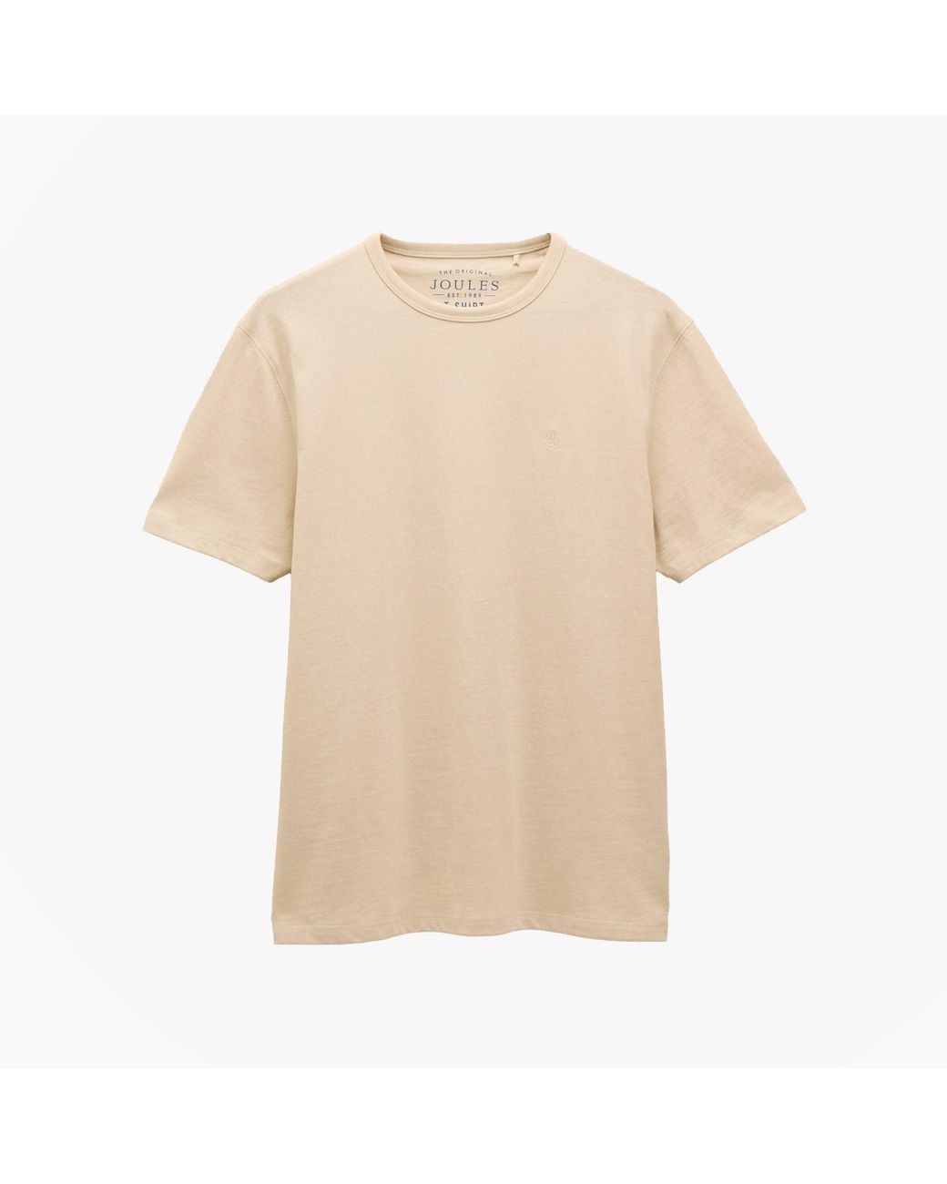 Joules Natural Rugby Club Tee T-Shirt Cream for men