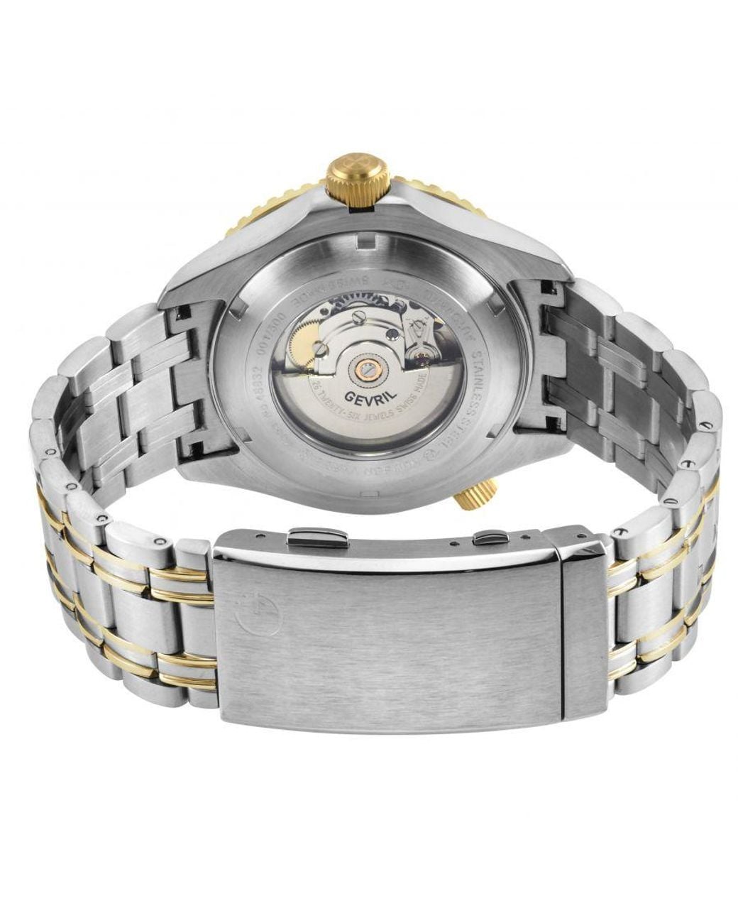 Gevril Gray Hudson Yards Swiss Automatic Dial Watch for men