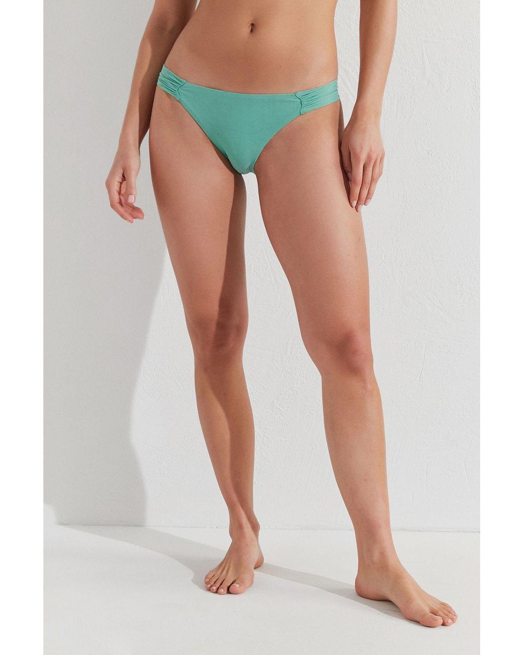 Penti Blue Low-Waist Hipster Bikini Bottoms