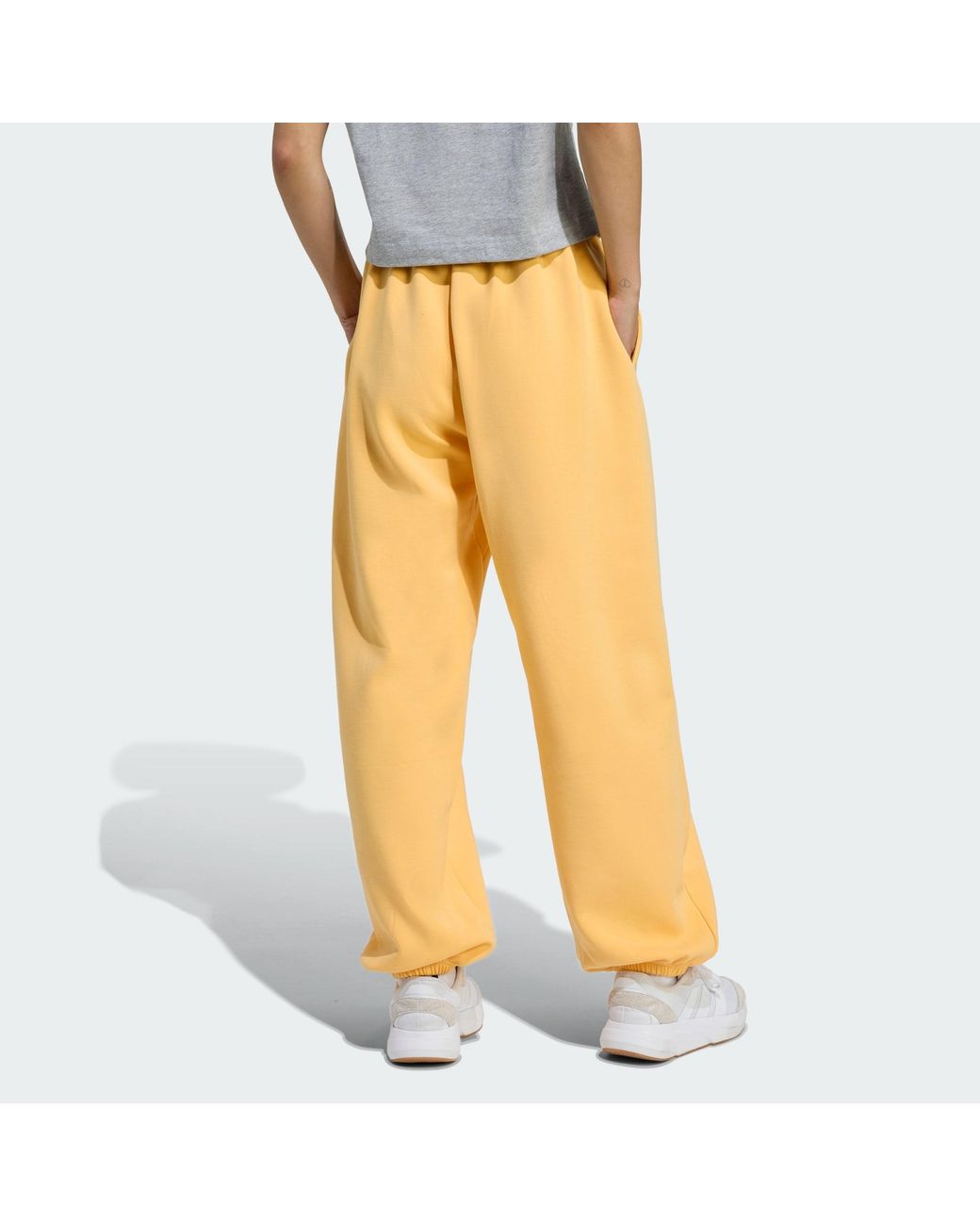 Adidas Yellow Soft Lux Loose Pant