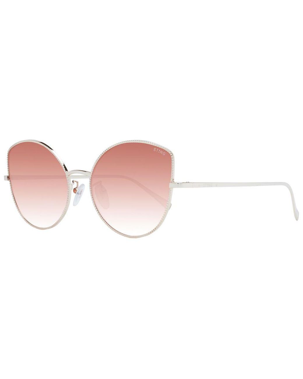 Sting Pink Rose Gold Sunglasses
